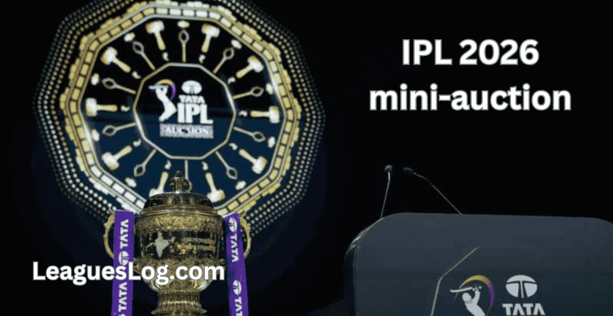 IPL 2026 mini-auction